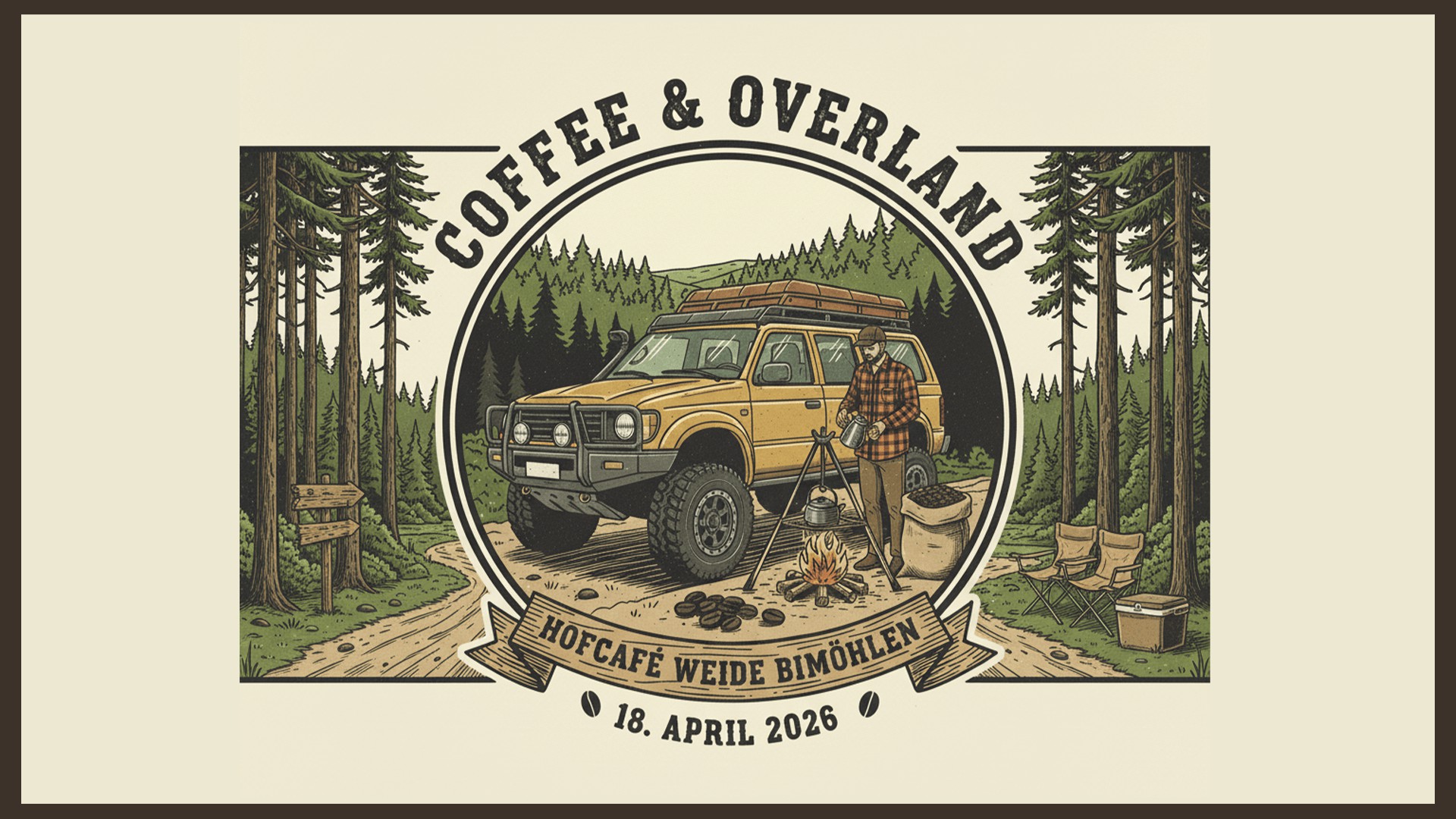 Coffee & Overland &ndash; Das Offroad-Treffen im Hofcaf&eacute; Weide